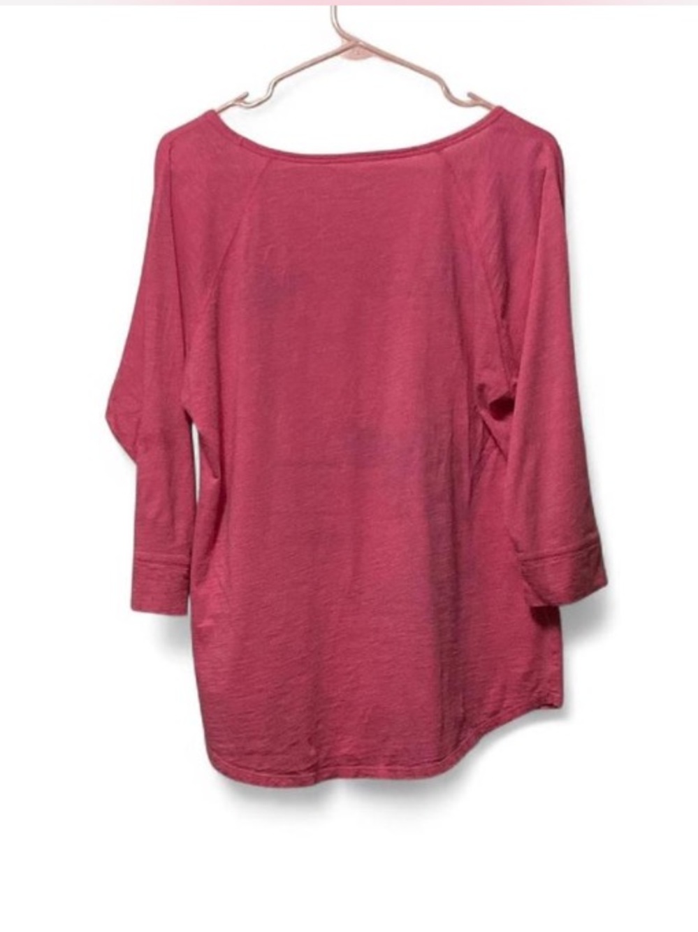 Women’s Relaxed Sunset Graphic Top - Pink - Picture 4 of 4